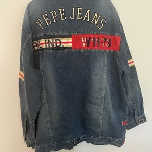 Vintage Pepe Jeans denim hoodie